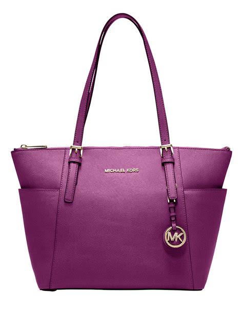 michael kors purple d|Michael Kors lavender purse.